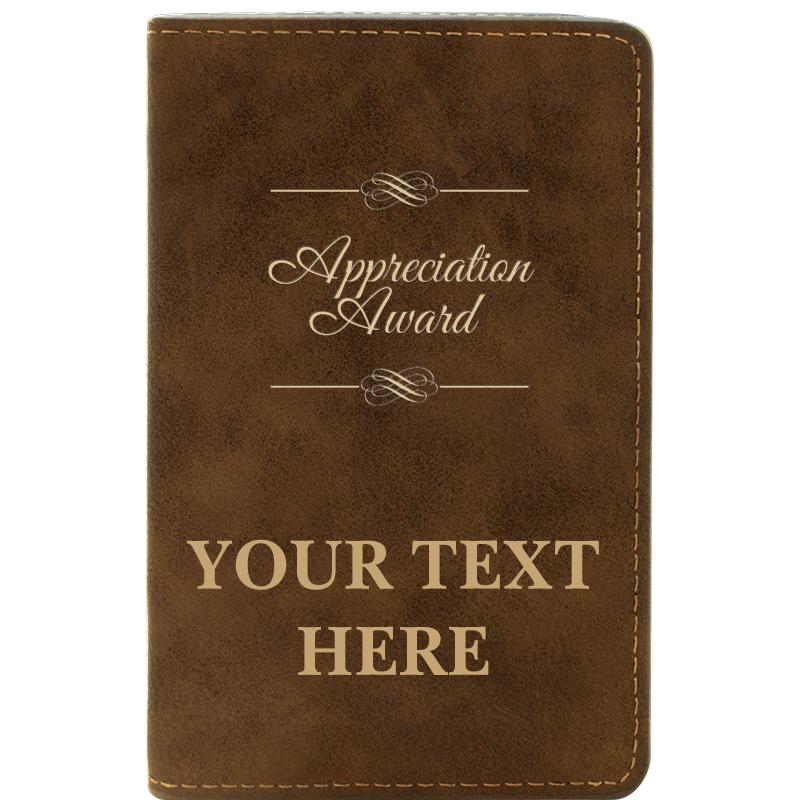 LEATHER WINE SET RUSTIC 2 PC