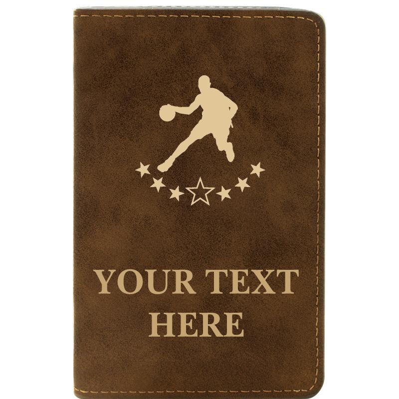 LEATHER WINE SET RUSTIC 2 PC