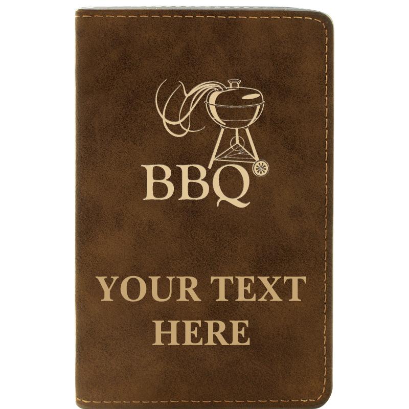 LEATHER WINE SET RUSTIC 2 PC