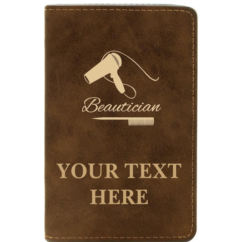 LEATHER WINE SET RUSTIC 2 PC