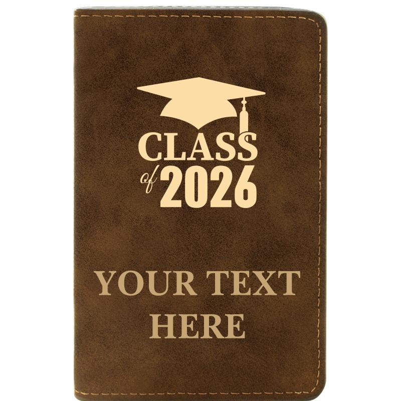 LEATHER WINE SET RUSTIC 2 PC