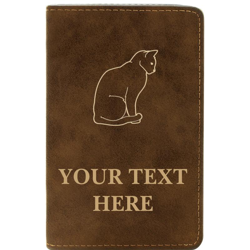 LEATHER WINE SET RUSTIC 2 PC