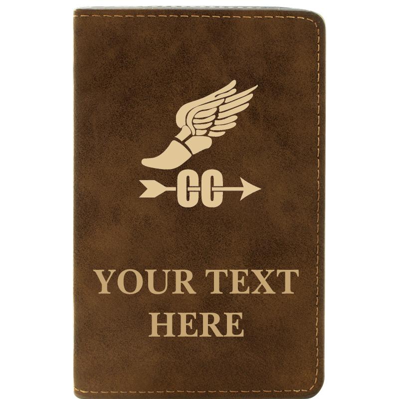 LEATHER WINE SET RUSTIC 2 PC