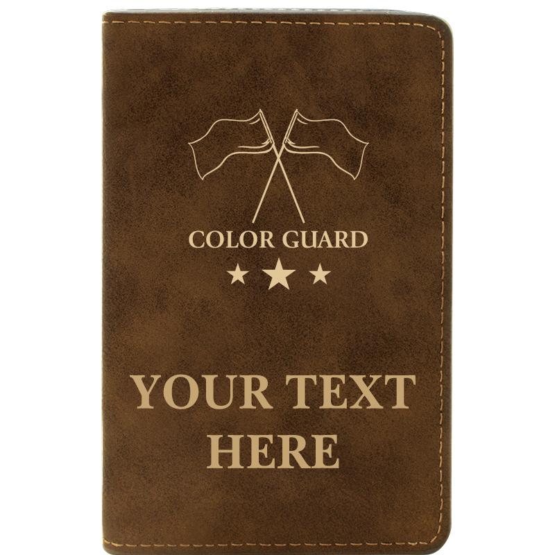 LEATHER WINE SET RUSTIC 2 PC