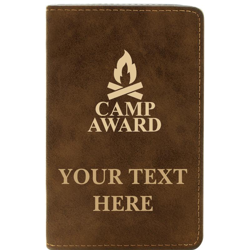 LEATHER WINE SET RUSTIC 2 PC