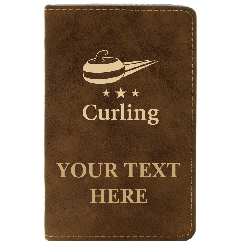 LEATHER WINE SET RUSTIC 2 PC