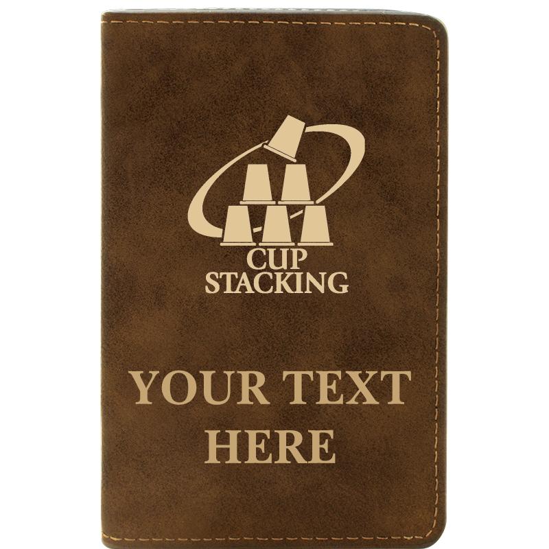 LEATHER WINE SET RUSTIC 2 PC