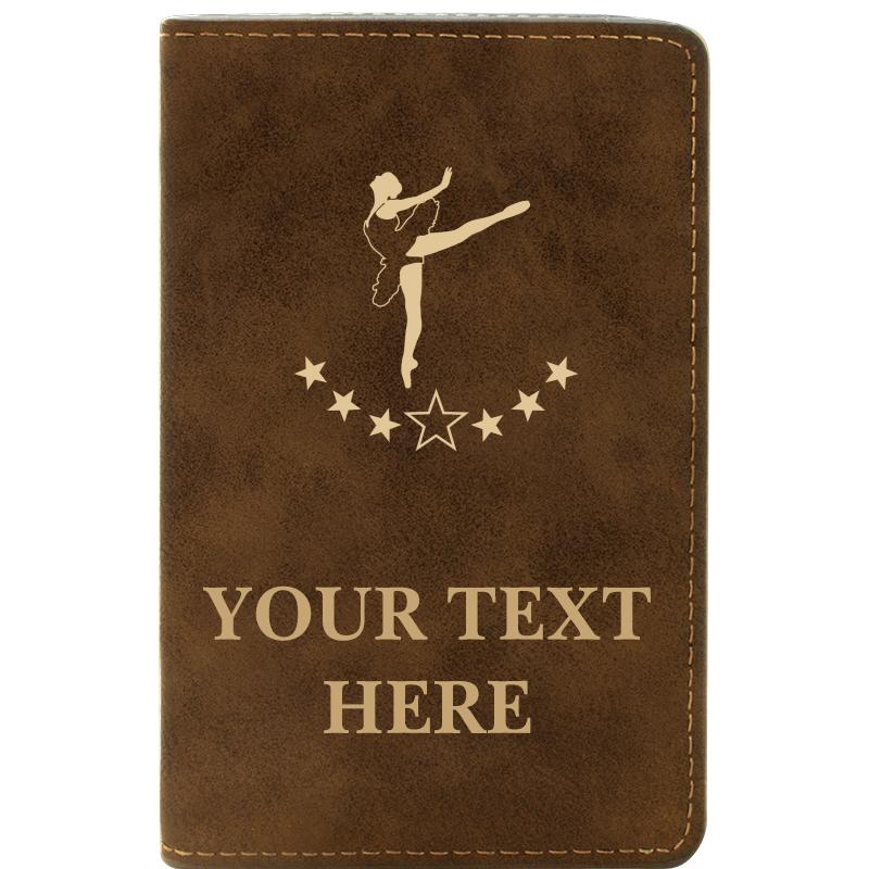 LEATHER WINE SET RUSTIC 2 PC