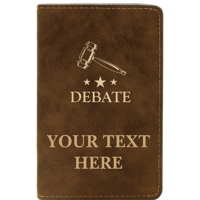 LEATHER WINE SET RUSTIC 2 PC