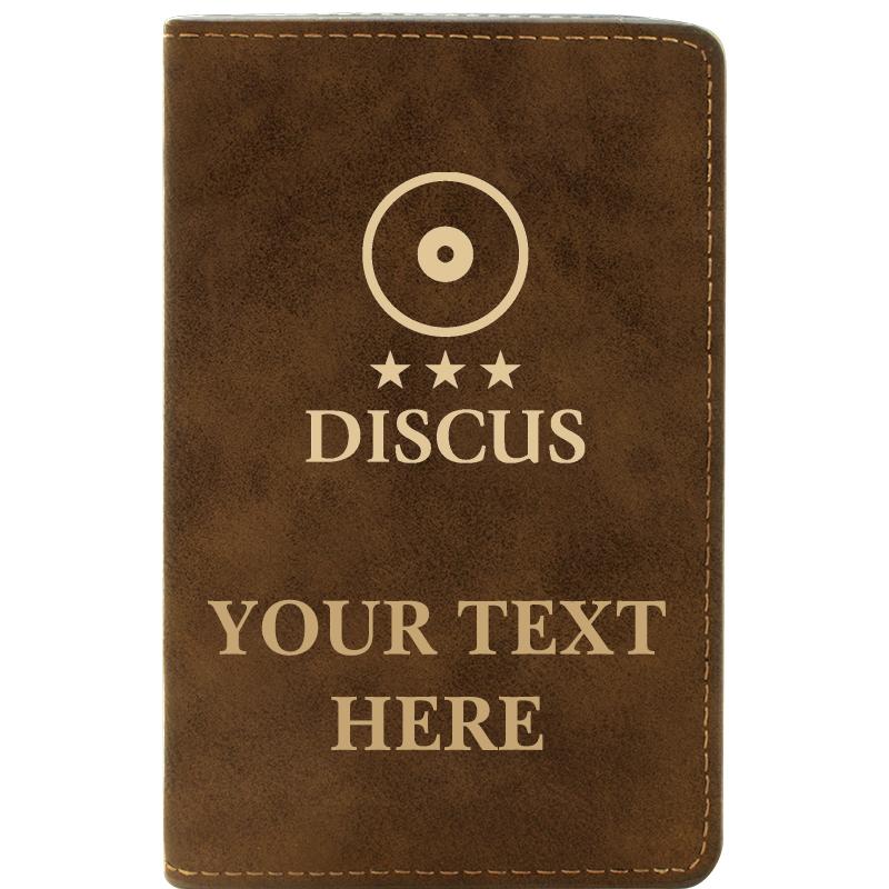 LEATHER WINE SET RUSTIC 2 PC