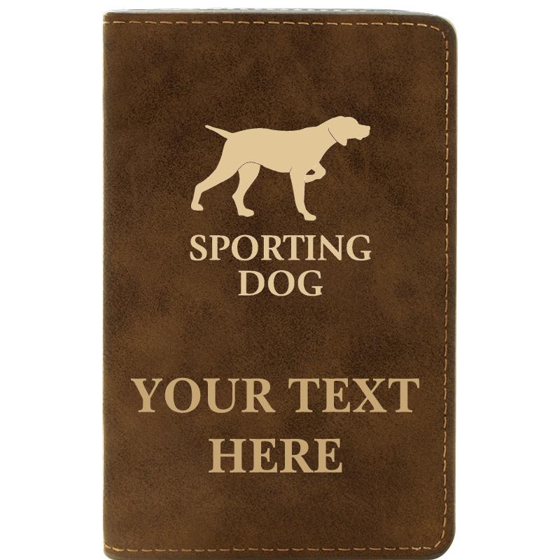 LEATHER WINE SET RUSTIC 2 PC