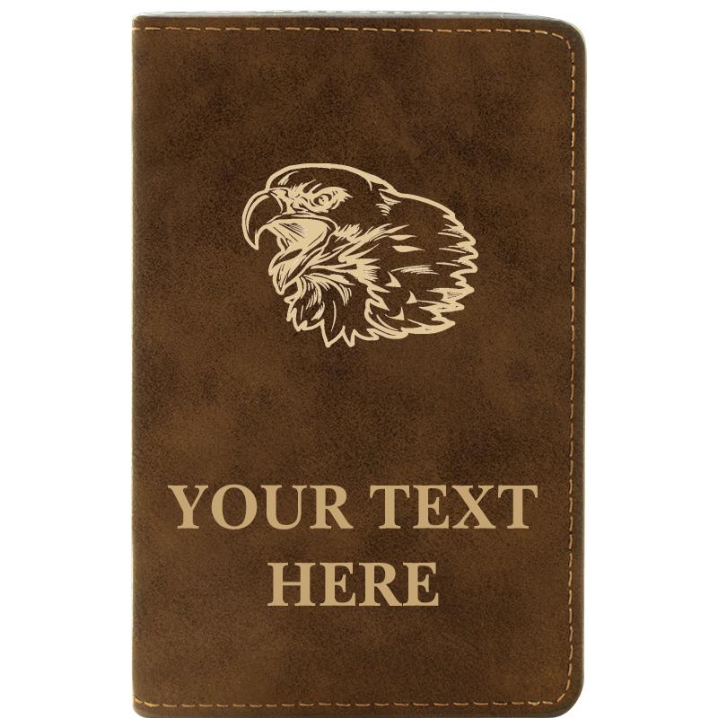 LEATHER WINE SET RUSTIC 2 PC