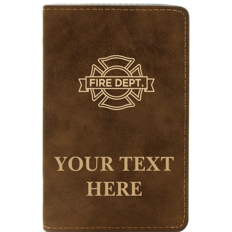 LEATHER WINE SET RUSTIC 2 PC