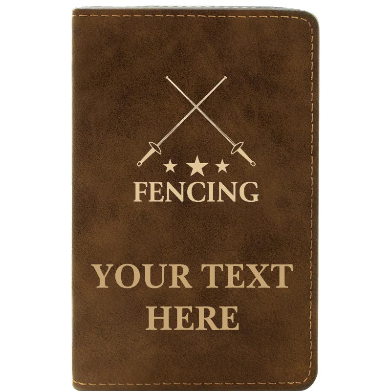 LEATHER WINE SET RUSTIC 2 PC