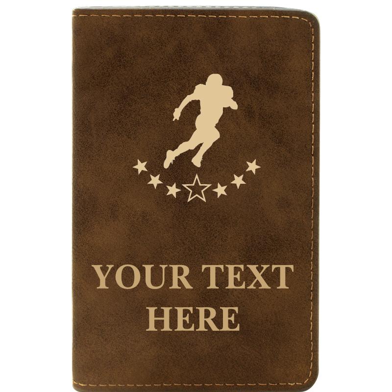 LEATHER WINE SET RUSTIC 2 PC