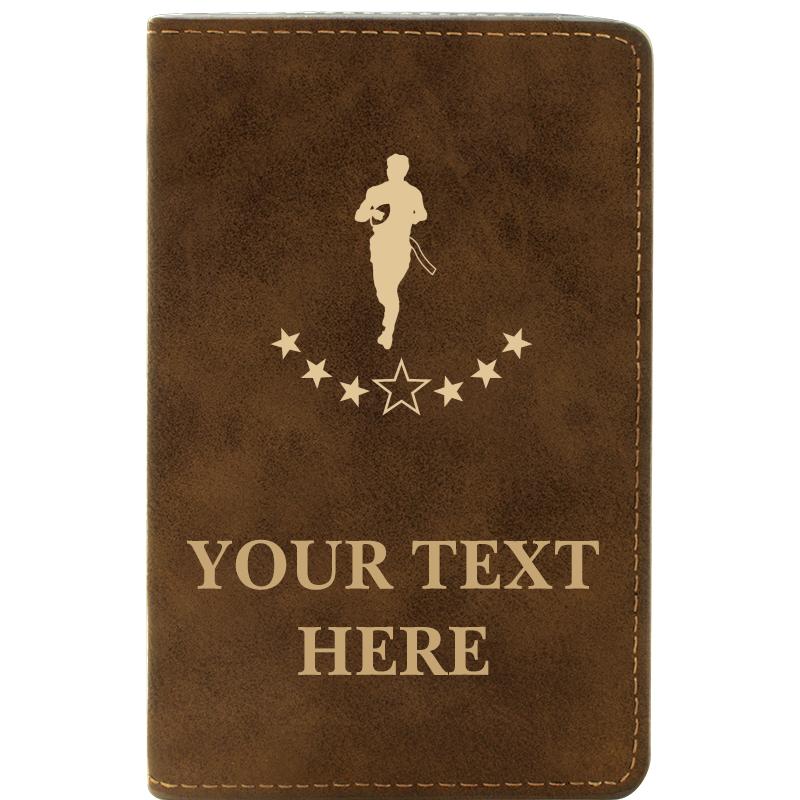 LEATHER WINE SET RUSTIC 2 PC