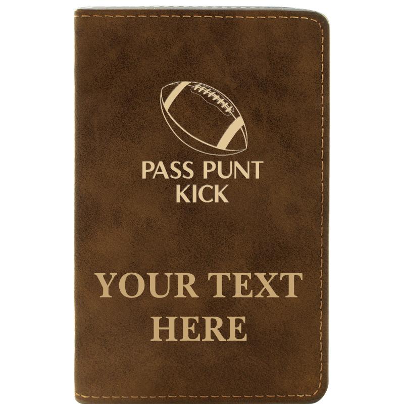 LEATHER WINE SET RUSTIC 2 PC