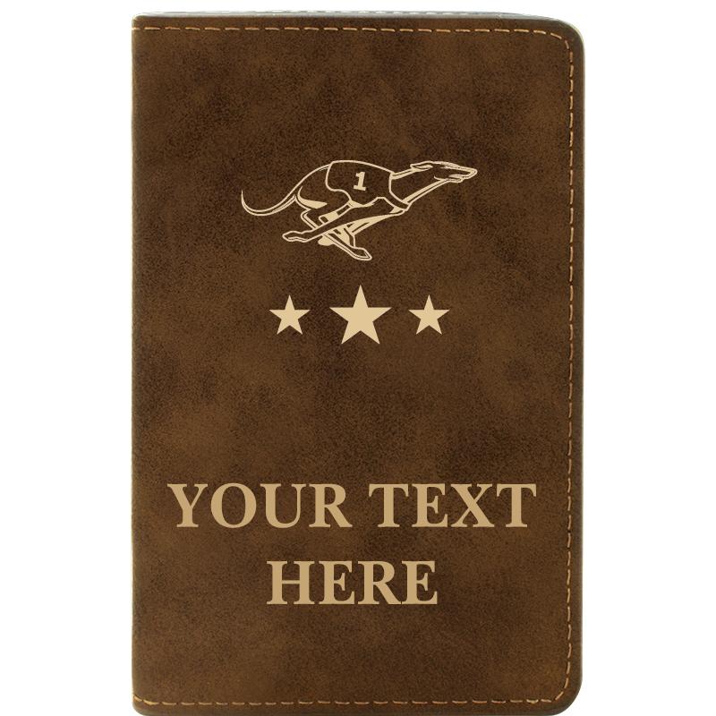 LEATHER WINE SET RUSTIC 2 PC