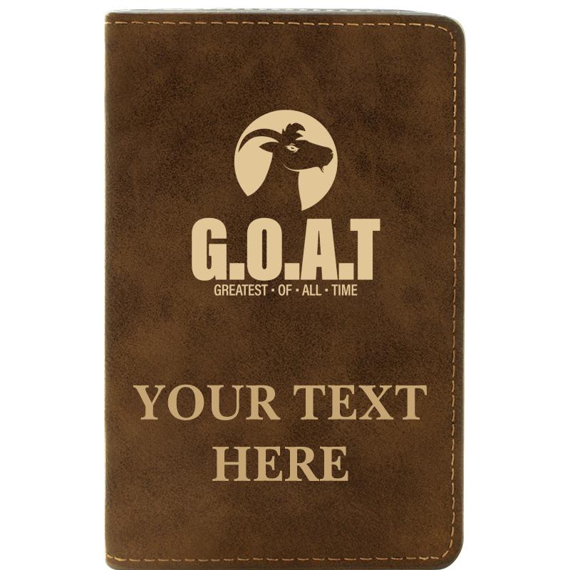 LEATHER WINE SET RUSTIC 2 PC