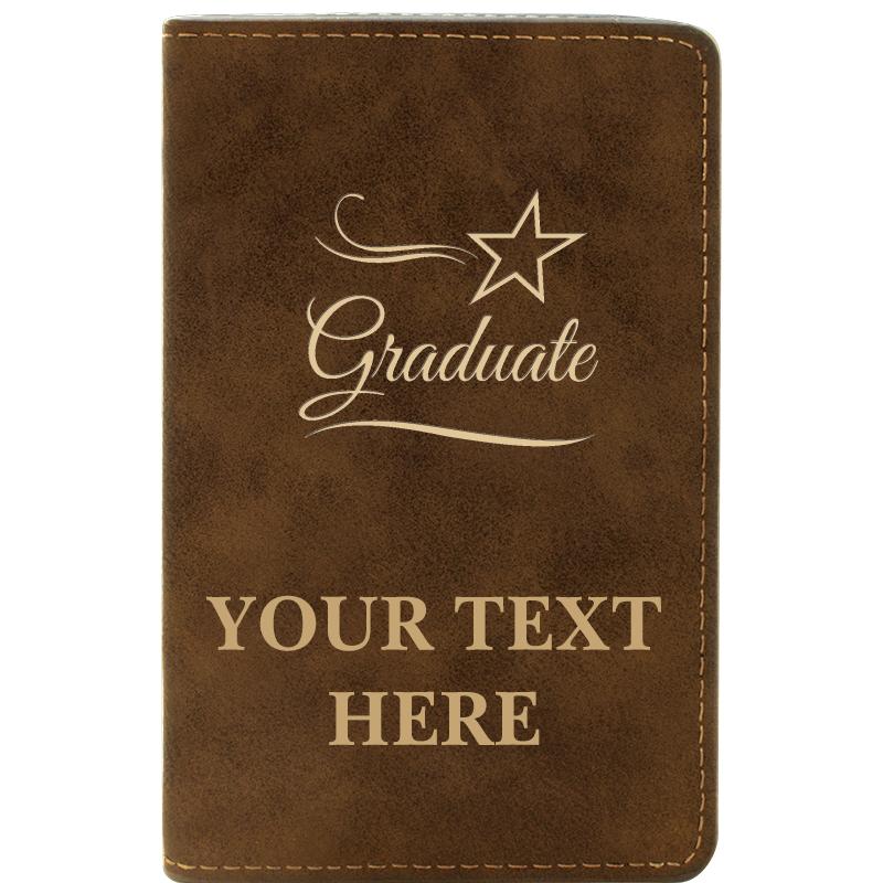 LEATHER WINE SET RUSTIC 2 PC