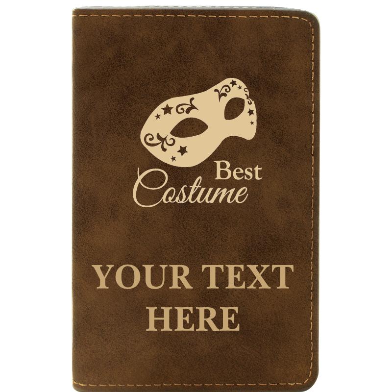 LEATHER WINE SET RUSTIC 2 PC