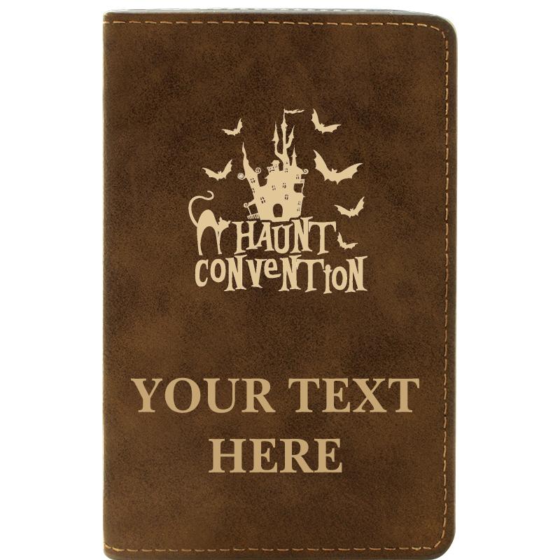 LEATHER WINE SET RUSTIC 2 PC