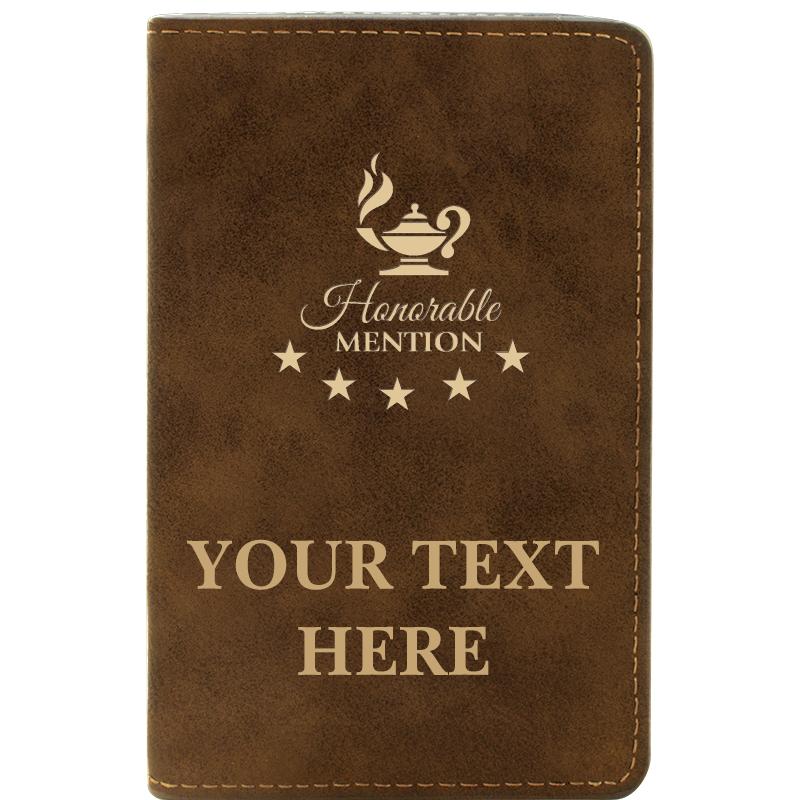 LEATHER WINE SET RUSTIC 2 PC