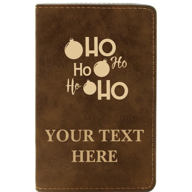 LEATHER WINE SET RUSTIC 2 PC