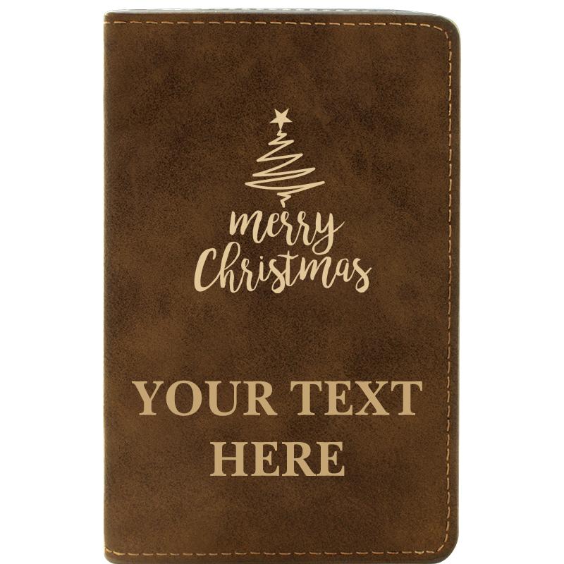 LEATHER WINE SET RUSTIC 2 PC