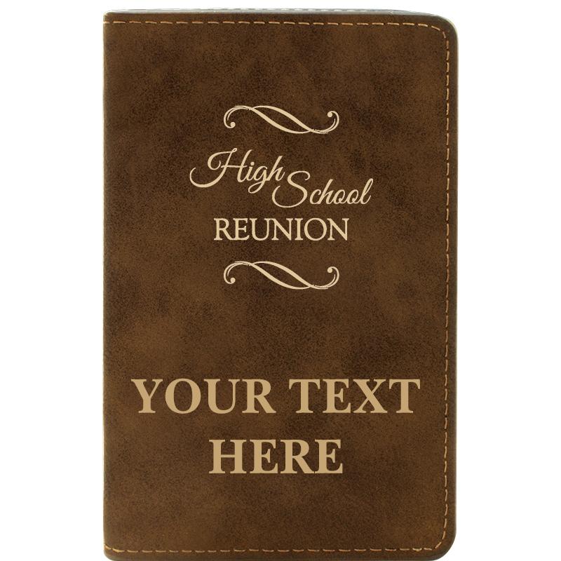 LEATHER WINE SET RUSTIC 2 PC