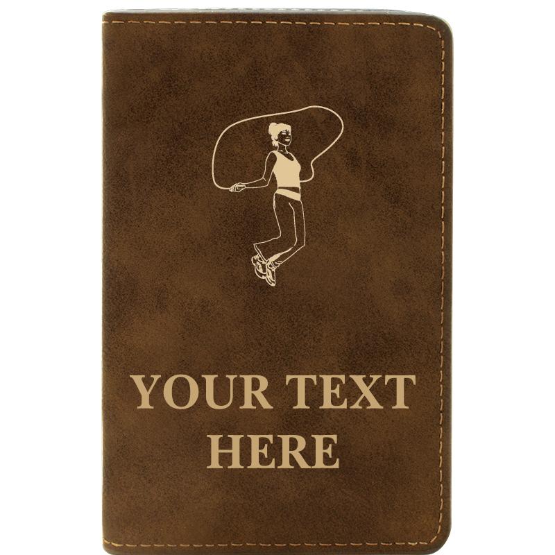 LEATHER WINE SET RUSTIC 2 PC