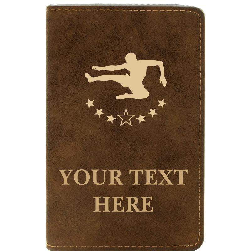 LEATHER WINE SET RUSTIC 2 PC