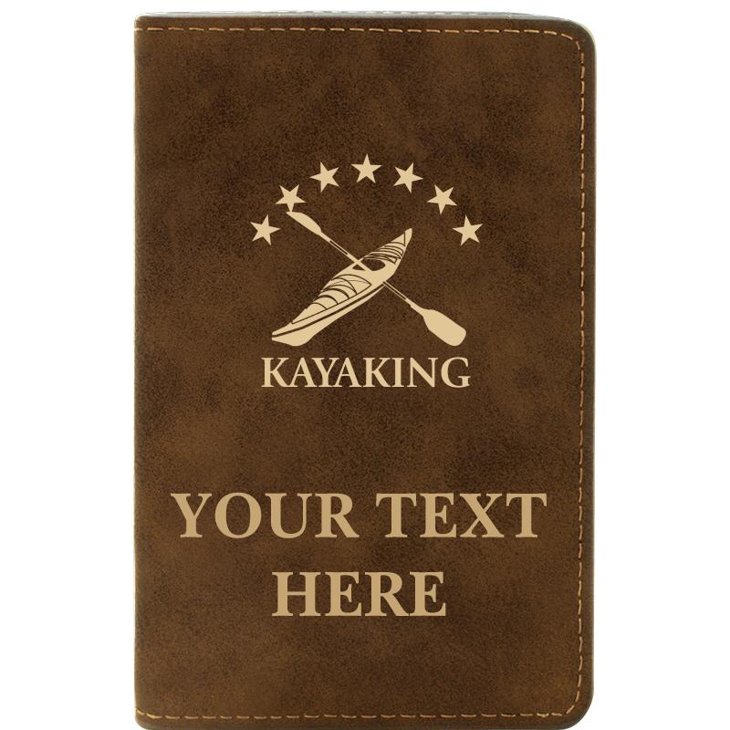 LEATHER WINE SET RUSTIC 2 PC