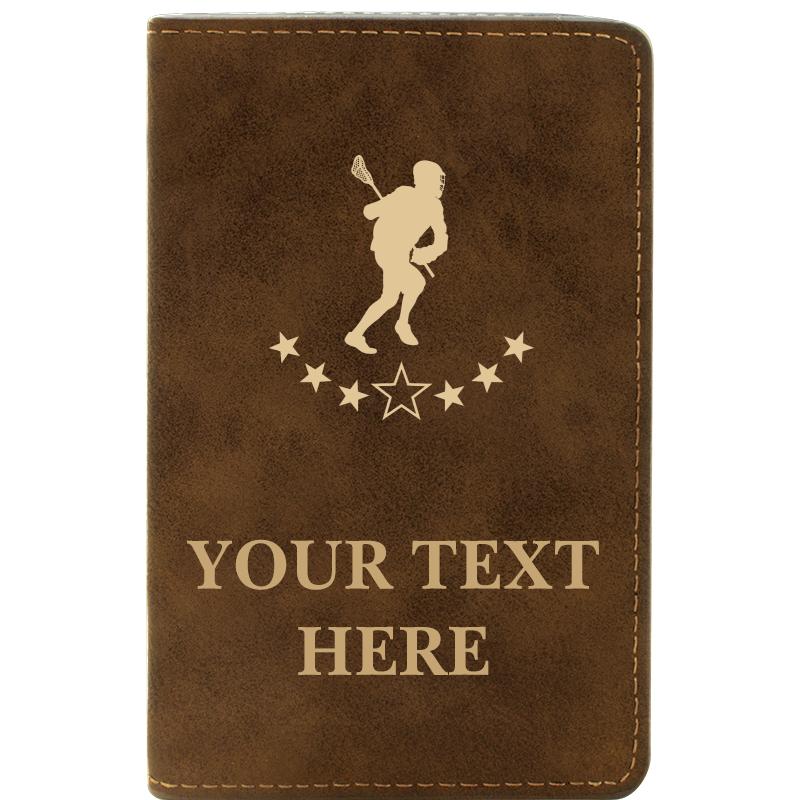 LEATHER WINE SET RUSTIC 2 PC