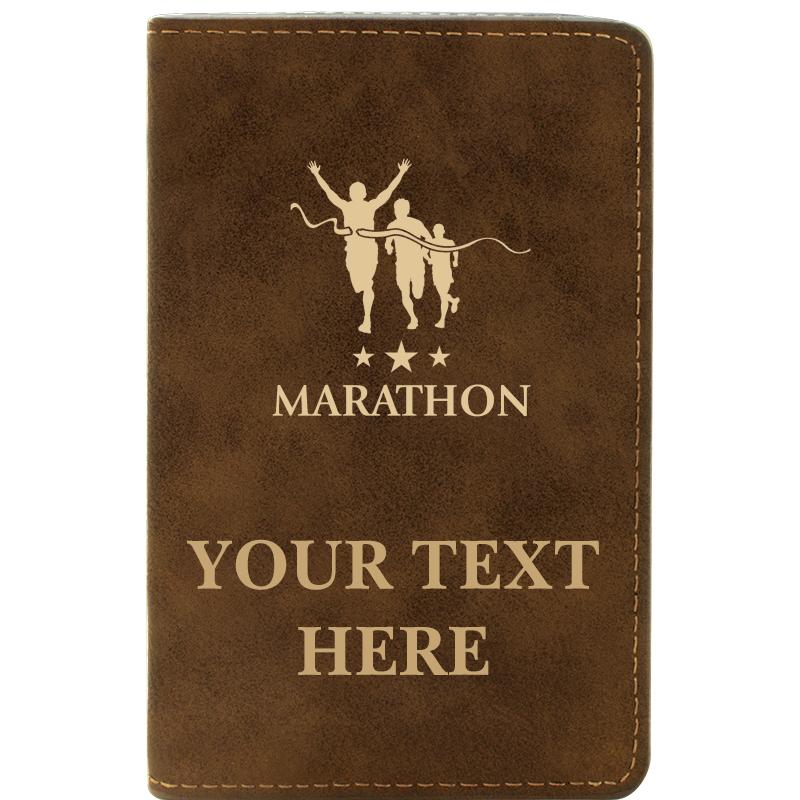 LEATHER WINE SET RUSTIC 2 PC