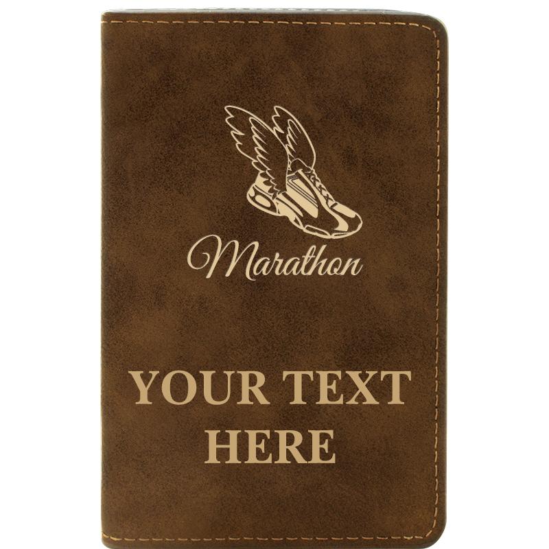 LEATHER WINE SET RUSTIC 2 PC