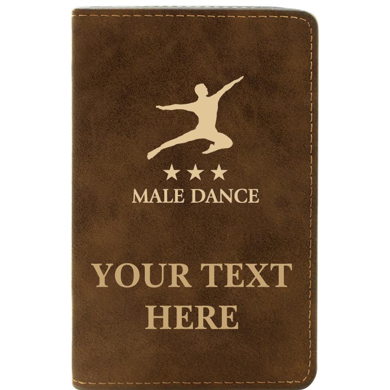 LEATHER WINE SET RUSTIC 2 PC