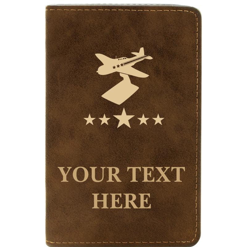 LEATHER WINE SET RUSTIC 2 PC