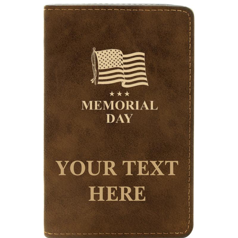 LEATHER WINE SET RUSTIC 2 PC