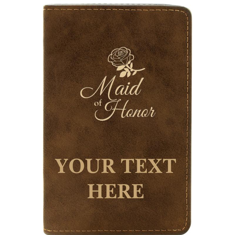 LEATHER WINE SET RUSTIC 2 PC