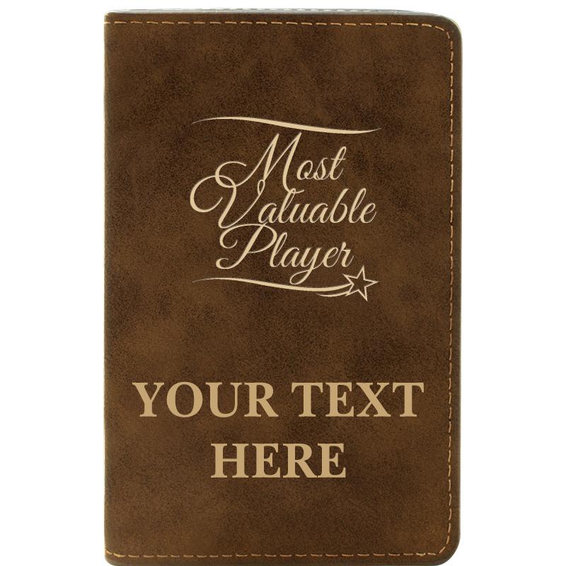 LEATHER WINE SET RUSTIC 2 PC