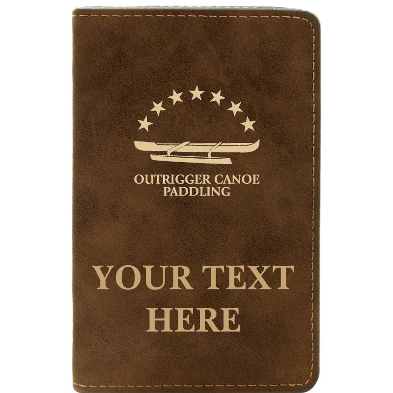 LEATHER WINE SET RUSTIC 2 PC