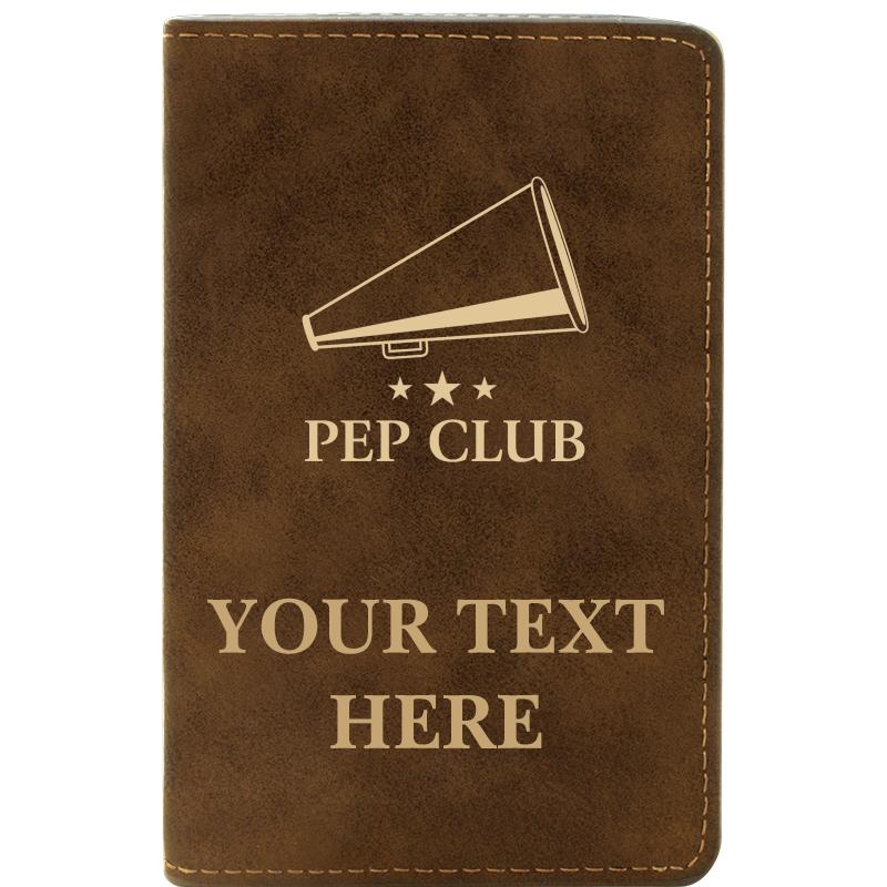 LEATHER WINE SET RUSTIC 2 PC