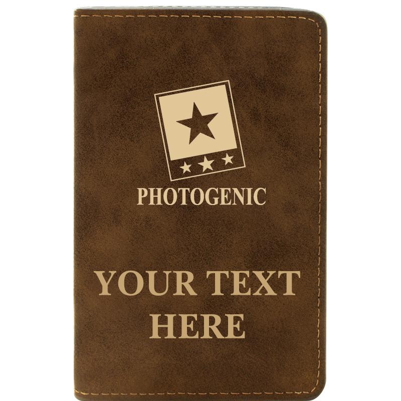 LEATHER WINE SET RUSTIC 2 PC