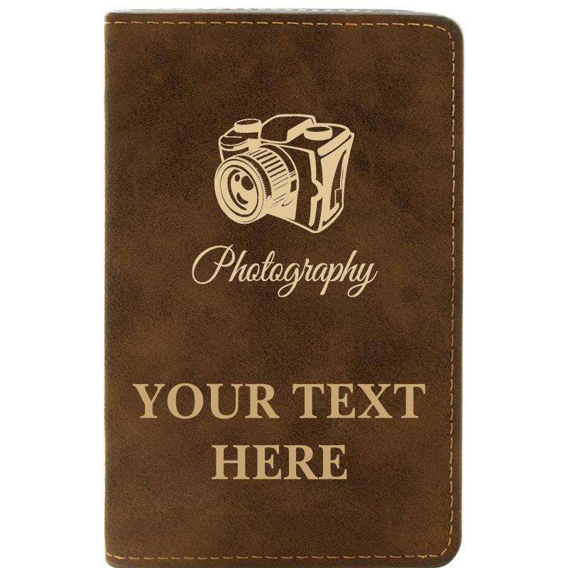 LEATHER WINE SET RUSTIC 2 PC