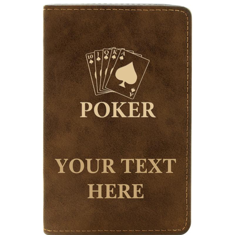 LEATHER WINE SET RUSTIC 2 PC