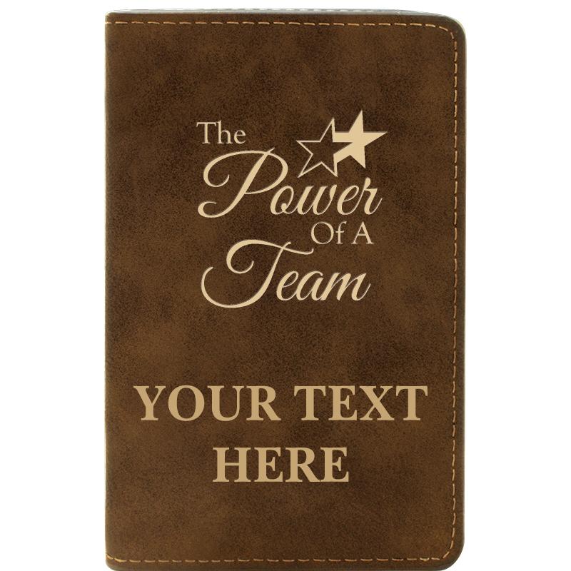 LEATHER WINE SET RUSTIC 2 PC