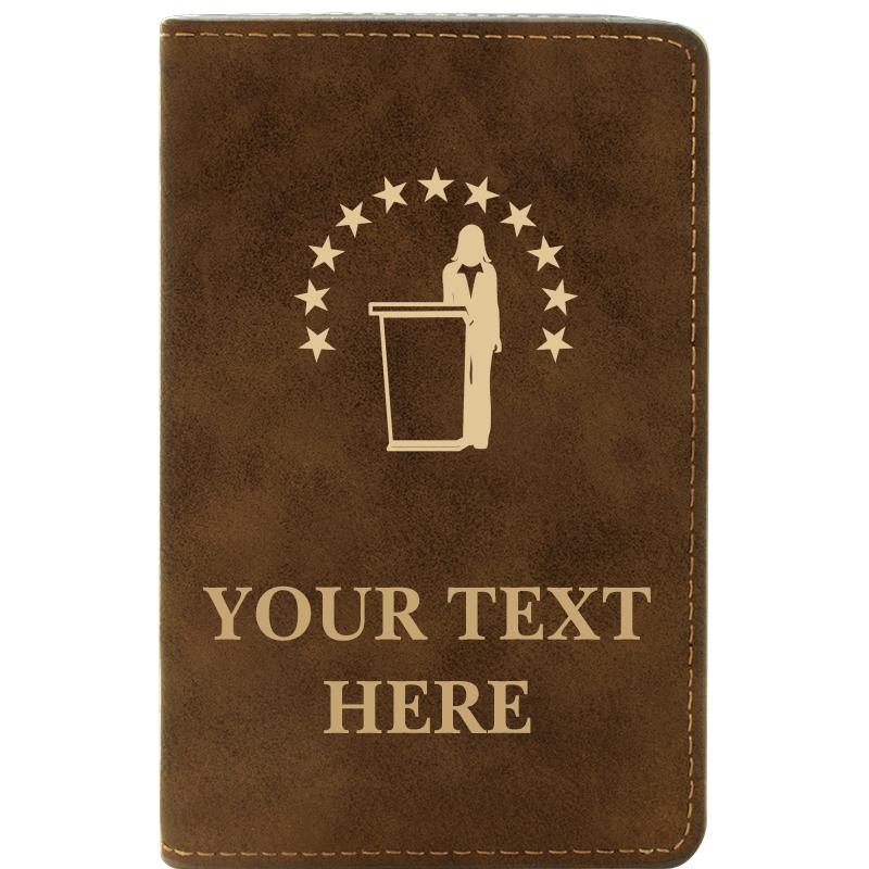 LEATHER WINE SET RUSTIC 2 PC