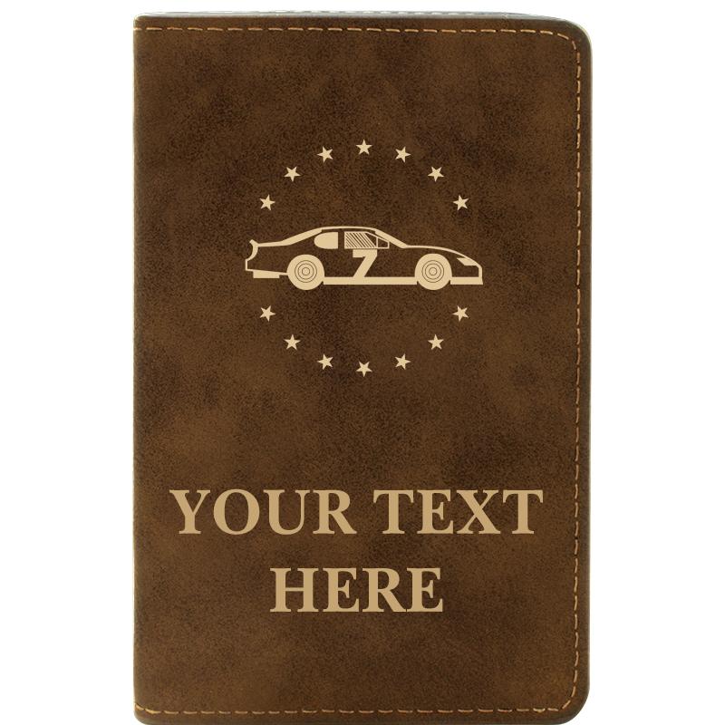 LEATHER WINE SET RUSTIC 2 PC