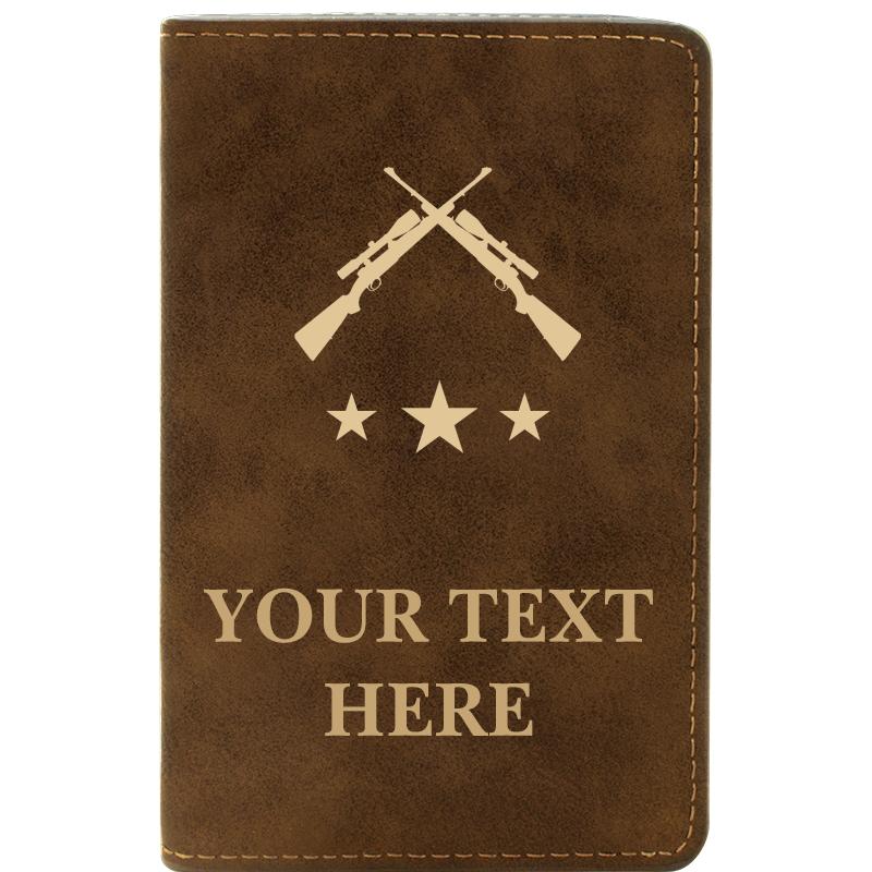 LEATHER WINE SET RUSTIC 2 PC